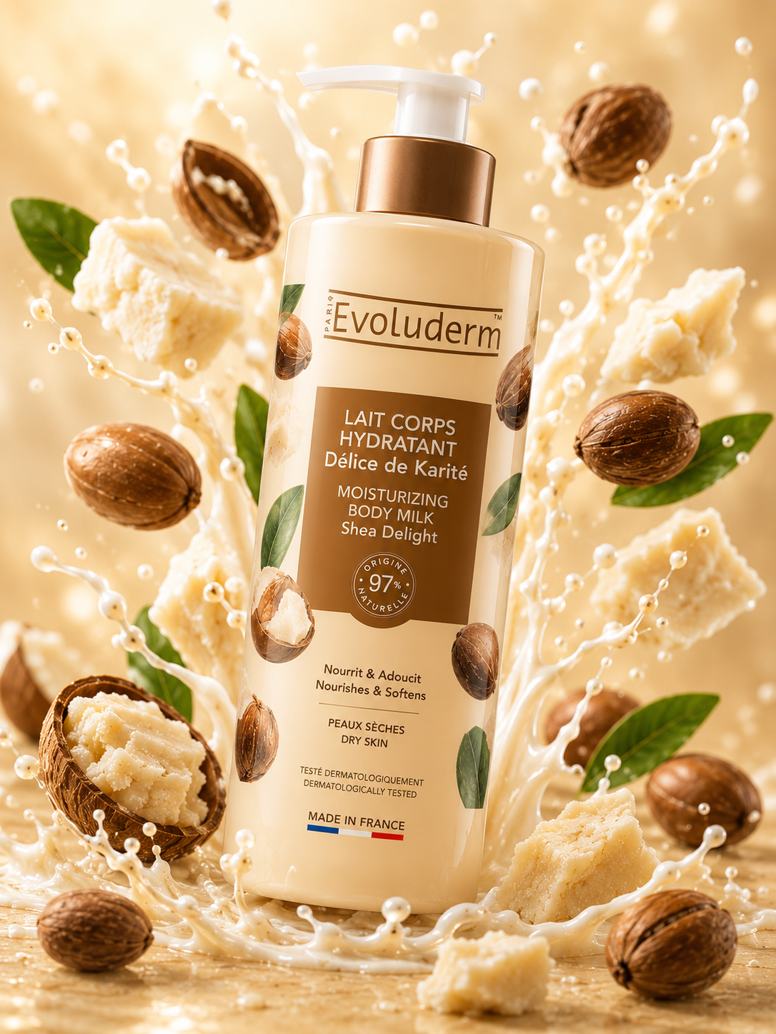 Lait Corps Hydratant - Délice de Karité 500ml