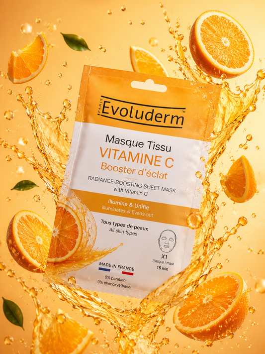 Masque tissu Booster d'éclat - Vitamine C 19ml