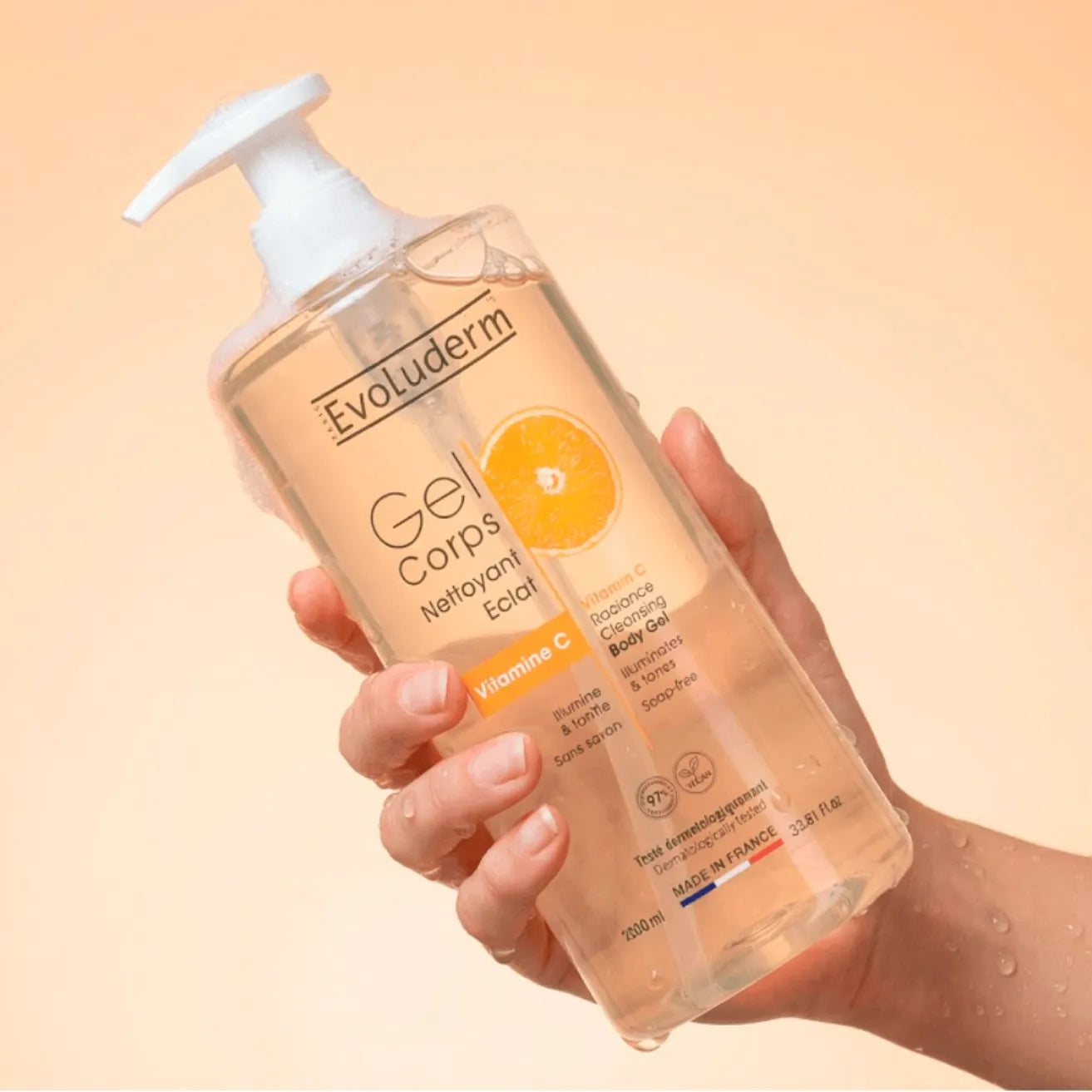 Gel Corps Nettoyant Eclat - Vitamine C